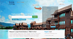 Desktop Screenshot of ibilik.my
